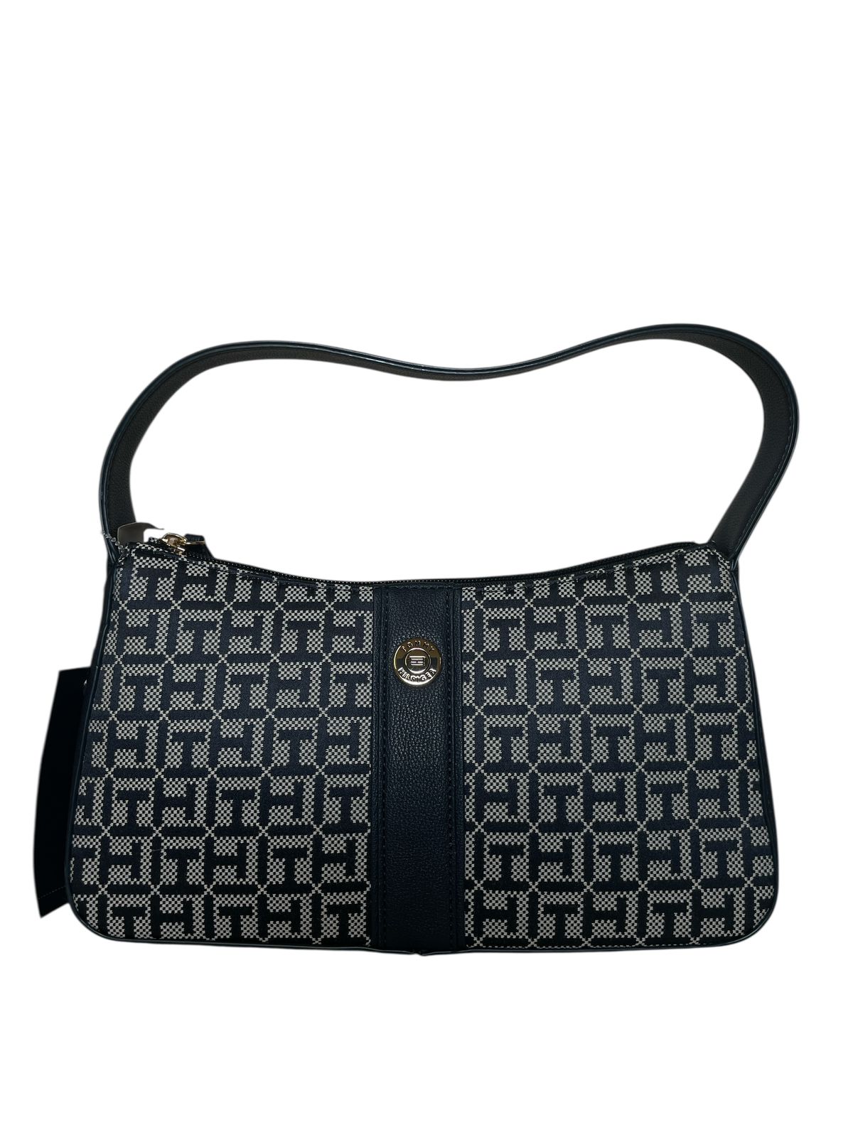 Bolso Tommy Hilfiger Original Negro Monograma – Shoulder Bag Elegante