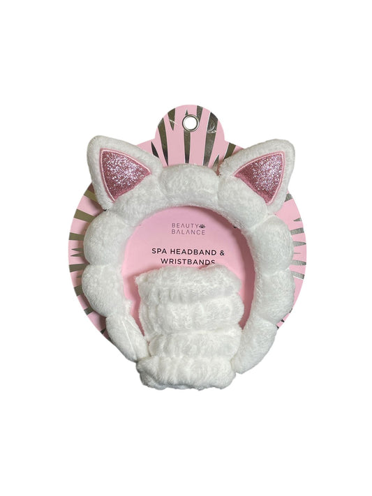 Set Spa Beauty: Diadema + Muñequeras Absorbentes